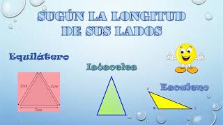 CLASIFICACIÓN DE TRIÁNGULOS SEGÚN LA LONGITUD DE SUS LADOS