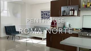 Penthouse en la colonia Roma Norte, CDMX (Houm México - ID 57072)