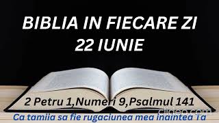 22 Iunie Dumnezeiasca Lui putere ne-a daruit tot ce priveste viata si evlavia,prin cunoasterea Celui