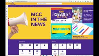 A Quick Tour of the myMCC Portal