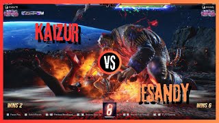 Tekken 8 - Kaizur (AZUCENA) VS END | Jesandy (KING)