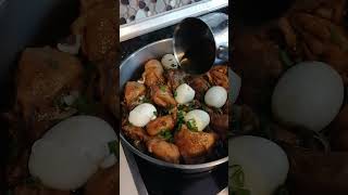 chicken adobo with eggs (100 %Filipino dish)