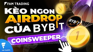 Coin Sweeper - Hướng dẫn cách chơi Coin Sweeper nhận Airdrop Bybit