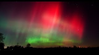 EPIC Aurora Timelapse from Michigan 10-24-11 #shorts