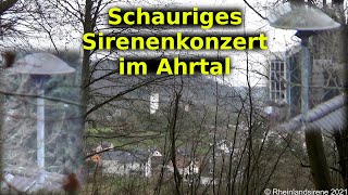 Sirenenalarm mit Gänsehaut-Faktor | Probealarm im Ahrtal | E57-Sirenen | Beeindruckender Klang