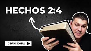 Hechos 1:8 Llenos del Espíritu Santo  | Devocionales Cristianos