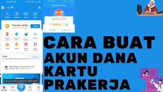 CARA MEMBUAT AKUN DANA PREMIUM UNTUK KARTU PRAKERJA GELOMBANG 19