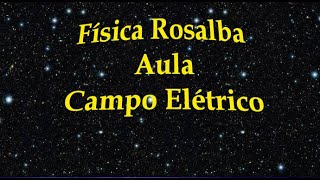 Aula Física 3º ano - Campo elétrico