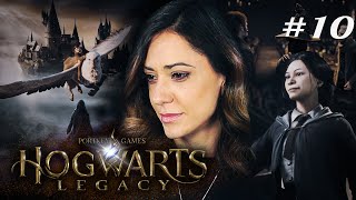 HOGWARTS LEGACY ODC. 10 OPĘTANA KULA I SYZYFOWE PRACE UrQueeen full gameplay 4K PL po polsku