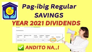 PAG-IBIG SAVINGS P1 DIVIDENDS FOR YEAR 2021 CREDITED NA! HOW TO CHECK PAG-IBIG DIVIDENDS? BabyDrewTV