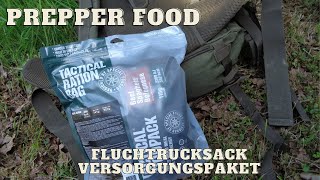 Prepper Food | Tactical Foodpack | Nahrung für den Fluchtrucksack | Survival Food