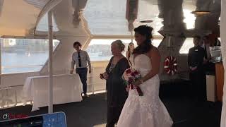 Wedding On The Water Newport Beach DJ Hustle City Cruises