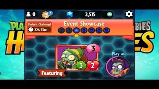 Event Showcase | Daily Challenge Day 3 | 22 December 2022 | Pvz Heroes