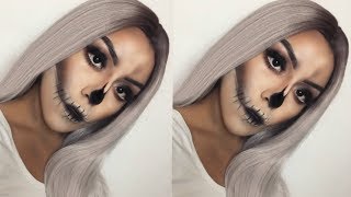 EASY SIMPLE SKULL MAKEUP TUTORIAL