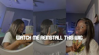 Watch Me Reinstall This Wig | itgirljanet