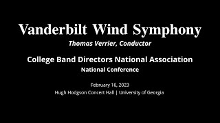 Ryan Middagh: TOMORROW WILL BE OUR LAST SUNNY DAY. Vanderbilt Wind Symphony - Thomas Verrier, Cond