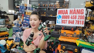 BÁN ĐỦ THỨ MÁY KHOAN PIN MÀI PIN, KHOAN BULONG, MÁY MÀI MÁY CẮT KHOAN GIÁ RẺ