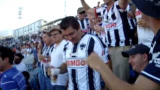 Celebración del tercer gold del Suazo en el partido Rayados 3 Atlas del 01 de Agosto del 2009