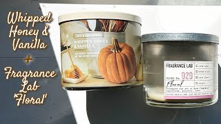 Whipped Vanilla & Honey 🍯 with vault Fragrance Lab ‘Floral’  🍯 Bath & Body Works candle review