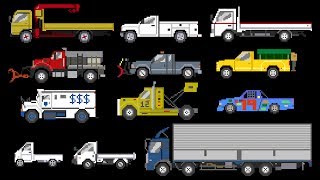 Trucks 2 - Sports, Winter & Street Vehicles - The Kids' Picture Show (Fun & Educational)