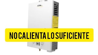 cómo regular la temperatura de un boiler de paso cuando no calienta