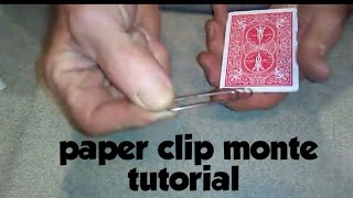 Insane packet trick/paper clip monte tutorial