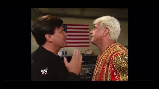 Ric Flair and Eric Bischoff face-to-face on Monday Night RAW | July 15th 2002 #ricflair #wwf #wwe