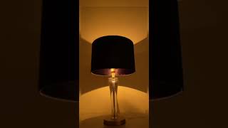 Why Black material/finish produces a calm lighting effect❓ #shorts #shortvideo #interiordesign