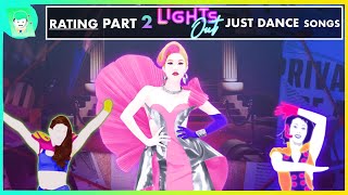 RATING MORE LIGHTS OUT SEASON OF JUST DANCE 2024 (PART 2) - Paparazzi, Hot For Me, Dance All Nite…