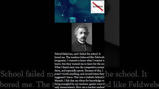 Schools are worthless 2 ❌ Albert Einstein