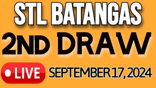 Stl results today 2nd DRAW September 17, 2024 stl batangas LIVE