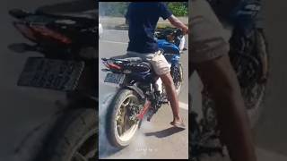 Boys burnout bike king🥵🔥 burnout video 😱😍#shorts