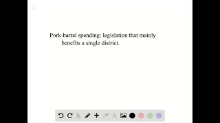 How can pork-barrel spending occur in a situation of majority voting when it benefits only a small …