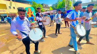 सातपाटी गावात आगमन असो की Ganpati Visarjan ते गाजणार च |  Shree Krupa band Satpati Palghar