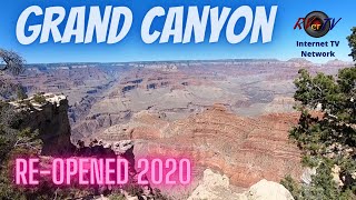 Grand Canyon National Park Re-Opened After Pandemic Shutdown - No Crowds -June 2020