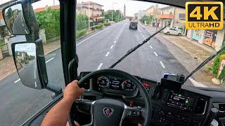 Travel Europe WITHOUT LEAVING HOME ❗ Beautiful Italian Towns ❗ POV Scania V8 Truck Driving