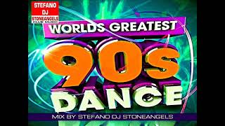 WORLDS GREATEST 90's DANCE MIX BY  DJ STONEANGELS - Sash!, Taleesa, Cabballero,Maxx, Fourteen 14