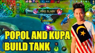 Popol and Kupa Build Tank | Enemy Auto Terberak Cair