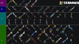 The Stickman Sham Keyblade Tierlist