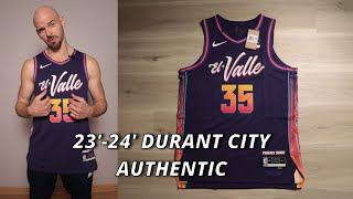 Jersey Review - 2024 Kevin Durant City Edition Authentic Jersey (4 min video)