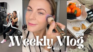 *cold girl makeup* líčení ❄️, trénink vršku s manželem  🏋🏼‍♀️ Weekly vlog ❤️