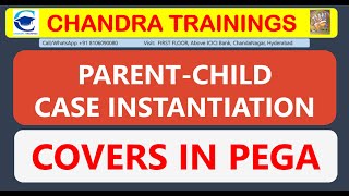 CASE MANAGEMENT COVERS || PARENT CHILD CASE INSTANTIATION #pega ||New Batch-Oct 16 , Check Desc#pega