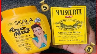 TEM AMIDO E CREME DE CABELO AÍ ?? É SÓ MISTURAR E NUNCA MAIS VAI GASTAR NO MERCADO