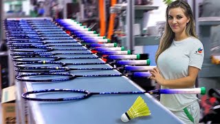 Inside the Badminton Factory: Crafting the Perfect Shuttlecock and Racket