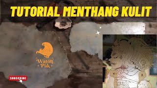 Menthang Kulit Split Sapi