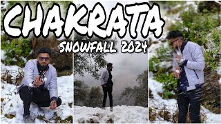 CHAKRATA LATEST VLOG ! CHAKRATA SNOWFALL 😍! ISS TRIP PAR SAB KUCHH HOGYA