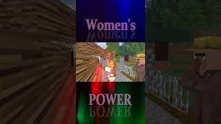 Women's Power Up : Herobrine Brothers Wife #trending #shortsvideo #shorts #viralshorts