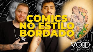 COMO FAZER UM COMICS NO ESTILO BORDADO - Prof. Felipe Medeiros