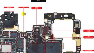 Redmi Note 11 Pro 5G Mother Board Components Uses And Componets Name And Components Drection