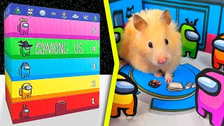 AMONG US 5 - Level MAZE for Hamster !